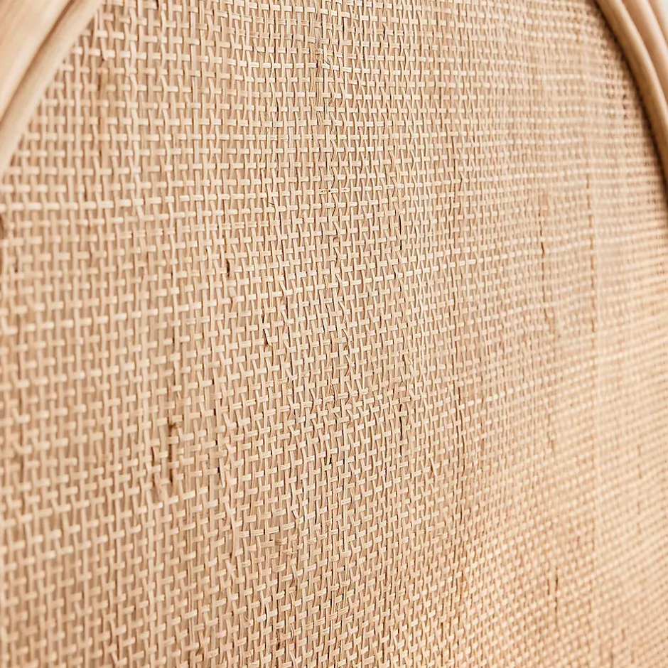 Bois Dessus Bois Dessous Tête de lit en rotin et cannage 90 cm Outlet
