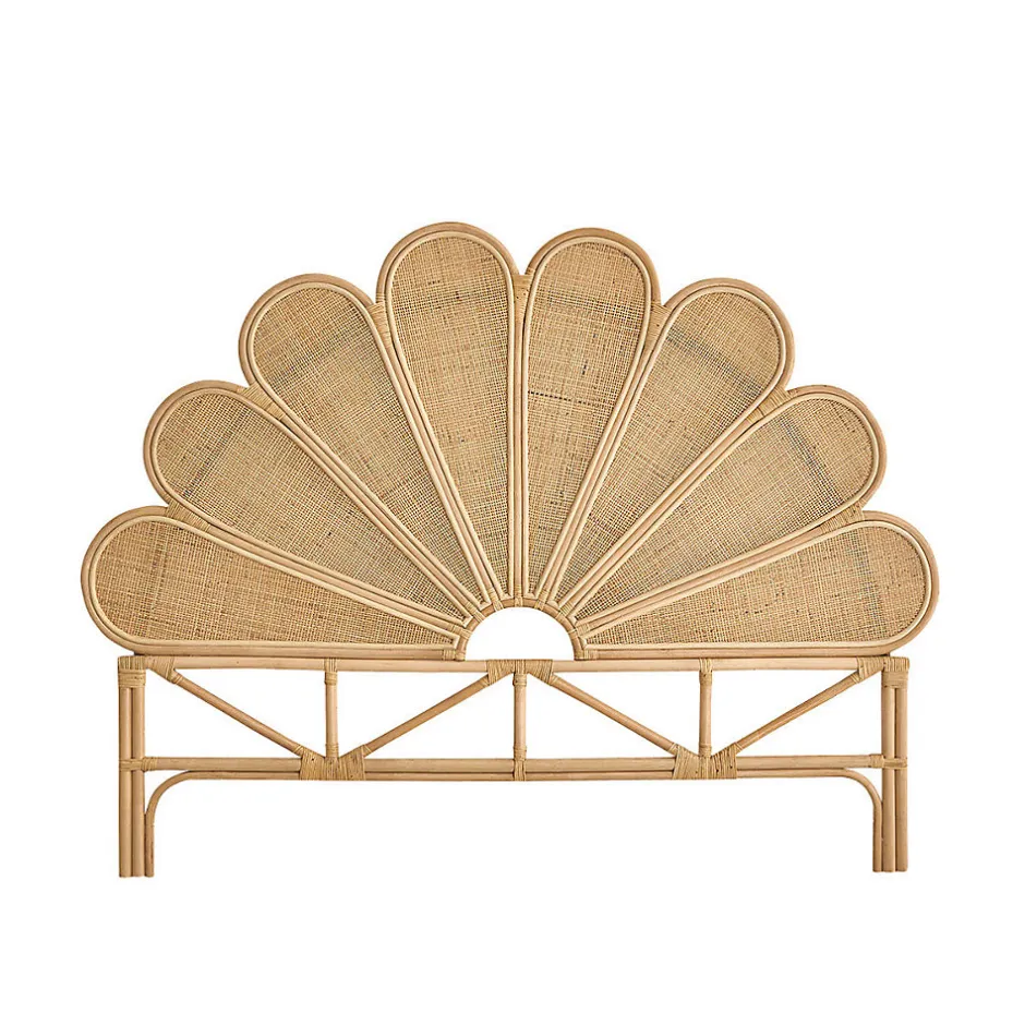 Bois Dessus Bois Dessous Tête de lit en rotin et cannage 160 cm