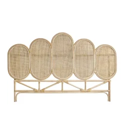 Bois Dessus Bois Dessous Tête de lit en rotin et cannage 160 cm