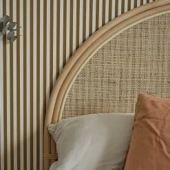 Berah Getah Tête de lit en rotin naturel 140 cm