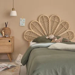 Berah Getah Tête de lit en rotin naturel 90 cm