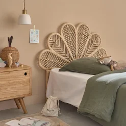Berah Getah Tête de lit en rotin naturel 90 cm