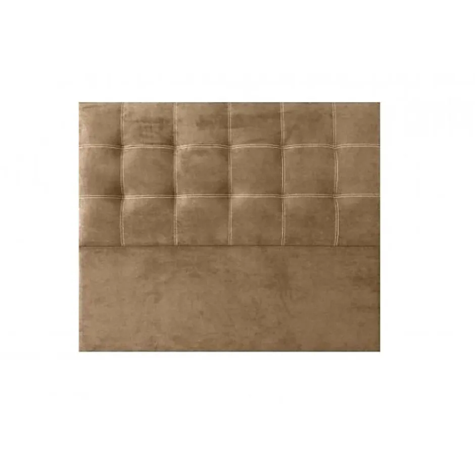 Eccox Tête de lit en tissu marron Iris 90 Hot