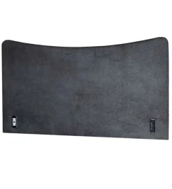Pro Et Discount Tête de lit largeur 180 x 110 cm velours alcantara Gris Outlet