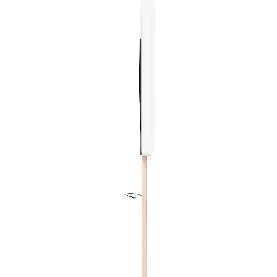Vidaxl Tête de lit LED Blanc 160 cm Cuir synthétique Outlet