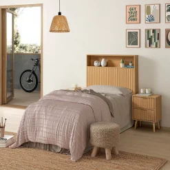 Vs Venta-Stock Tête de lit Lluvia 95 cm avec ragnament couleur Chêne