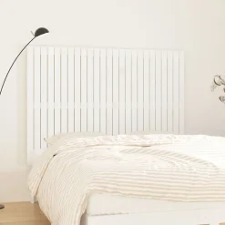 Vidaxl Tête de lit murale Blanc 159,5x3x110 cm Bois massif de pin