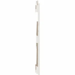 Vidaxl Tête de lit murale Blanc 108x3x60 cm Bois massif de pin