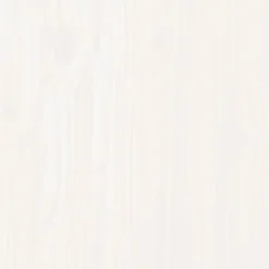 Vidaxl Tête de lit murale Blanc 108x3x60 cm Bois massif de pin
