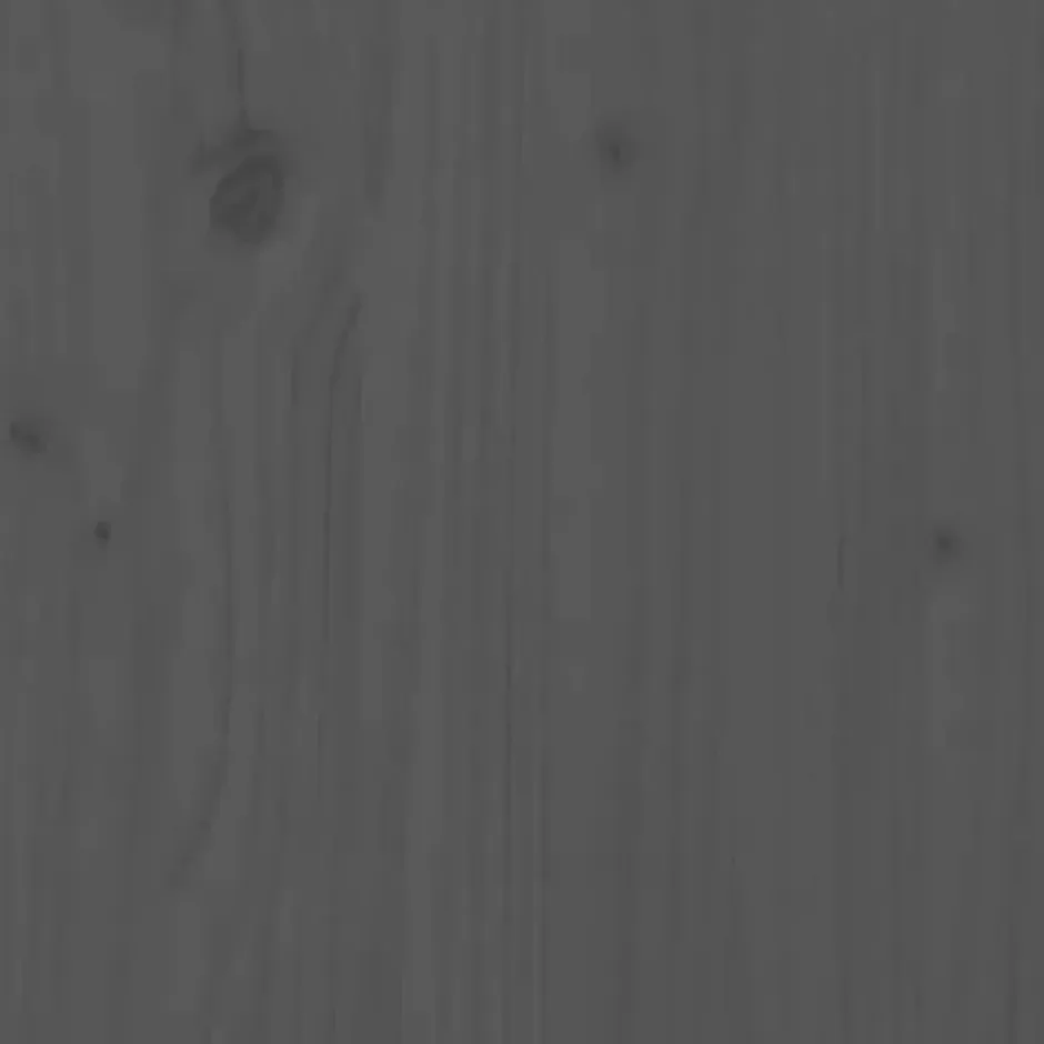 Vidaxl Tête de lit murale Gris 185x3x60 cm Bois massif de pin Discount