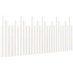 Vidaxl Tête de lit murale 185x3x80 cm bois de pin blanc