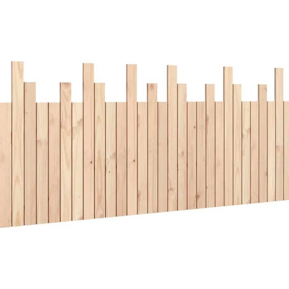 Vidaxl Tête de lit murale 185x3x80 cm Bois massif de pin