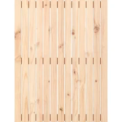 Vidaxl Tête de lit murale 82,5x3x110 cm Bois massif de pin