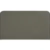 Idimex Tête de lit NAOFE 120 avec fixation murale - Gris