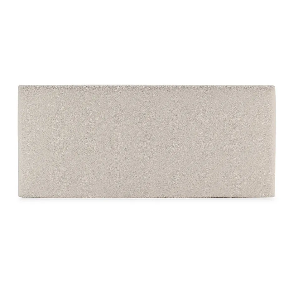 Vs Venta-Stock Tête de lit Niebla 140x60 cm Imitation tissu mouton beige