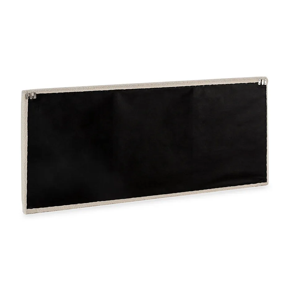 Vs Venta-Stock Tête de lit Niebla 140x60 cm Imitation tissu mouton beige