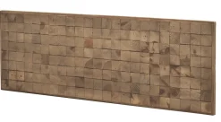 Geese Home Tête de lit plaquée en sapin 110x60 cm