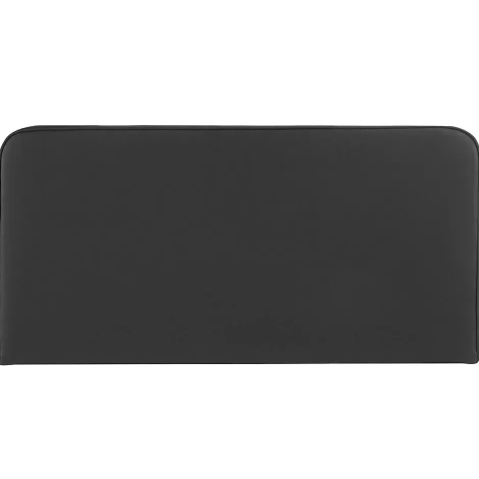 Idimex Tête de lit RIVEN 140 avec fixation murale - Noir