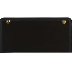 Idimex Tête de lit RIVEN 140 avec fixation murale - Noir