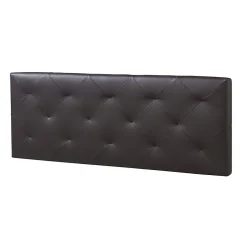 Vs Venta-Stock Tête de lit Rombo 160x60 cm Chocolat, rembourrée de Mousse