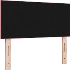 Vidaxl Tête de lit Rose 100 cm Velours Outlet
