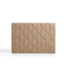Eccox Tête de lit Rubi pour lit 90 en tissu camel 115x115x8.