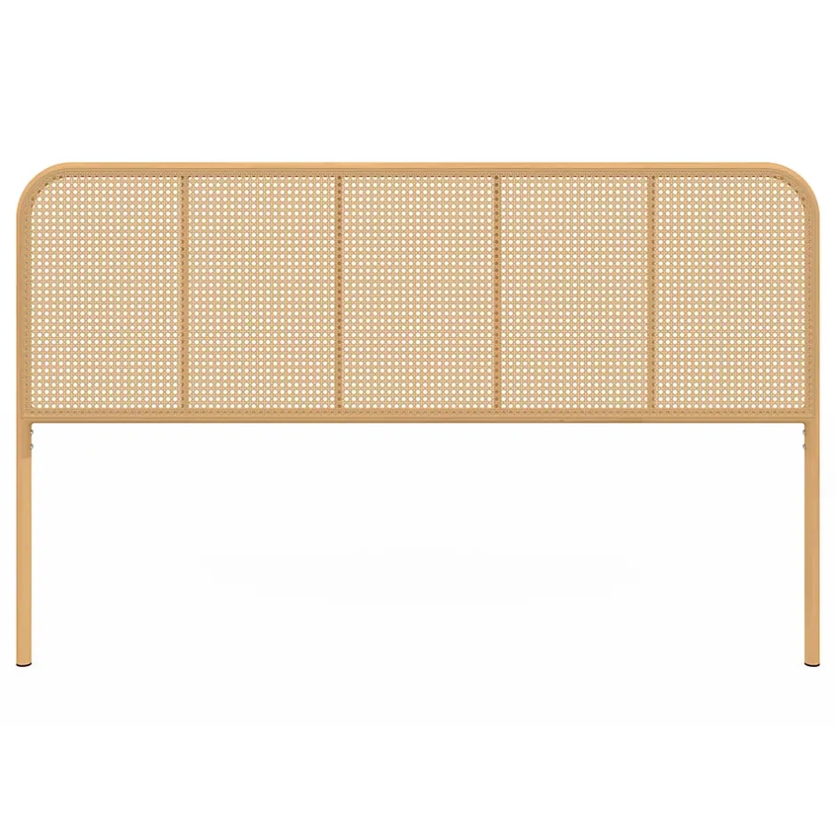 IDMarket Tête de lit sur pied FLORA 160 cm façon cannage Best