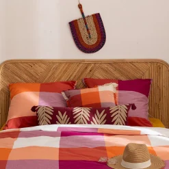 Atmosphera Créateur D'Intérieur Tête de lit Tanae rotin beige 160x105cm - Atmosphera