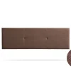 Moonia Tête de Lit Tapisée ALMA Aqualine 170x50x5 cm - Chocolat -