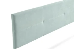 Moonia Tête de Lit Tapisée ALMA Aqualine 170x50x5 cm - Vert Aqua -