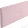 Moonia Tête de Lit Tapisée ALMA Aqualine 100x50x5 cm - Rose Clair - Outlet
