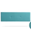 Moonia Tête de Lit Tapisée ALMA Aqualine 160x50x5 cm - Turquoise -