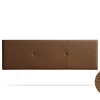 Moonia Tête de Lit Tapisée ALMA Simili cuir 160x50x5 cm - Marron -