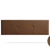 Moonia Tête de Lit Tapisée ALMA Simili cuir 115x50x5 cm - Marron - New