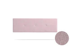 Moonia Tête de Lit Tapisée ALTEA Aqualine 145x50x5 cm - Rose Clair -