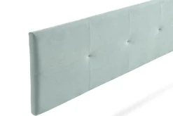 Moonia Tête de Lit Tapisée ALTEA Aqualine 160x50x5 cm - Vert Aqua -