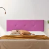 Moonia Tête de Lit Tapisée ALTEA Aqualine 160x50x5 cm - Fuchsia - Best