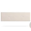 Moonia Tête de Lit Tapisée ALTEA Simili cuir 130x50x5 cm - Beige - Sale