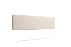 Moonia Tête de Lit Tapisée ALTEA Simili cuir 160x50x5 cm - Beige - Outlet