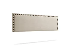 Moonia Tête de Lit Tapisée MODENA Aqualine 90x55x8 cm - Beige Toast - Outlet