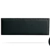 Moonia Tête de Lit Tapisée MODENA Aqualine 160x55x8 cm - Noir -