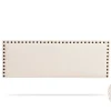 Moonia Tête de Lit Tapisée MODENA Aqualine 145x55x8 cm - Beige - Hot
