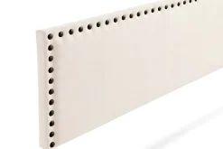 Moonia Tête de Lit Tapisée MODENA Aqualine 145x55x8 cm - Beige - Hot