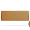 Moonia Tête de Lit Tapisée MODENA Simili cuir 130x55x8 cm - Marron Clair -