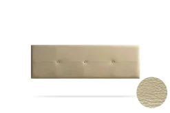 Moonia Tête de Lit Tapisée NAPOLI Simili cuir 90x50x5 cm - Or - Hot