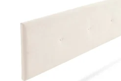 Moonia Tête de Lit Tapisée NAPOLI Aqualine 90x50x5 cm - Beige -