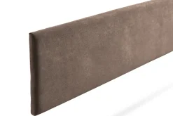 Moonia Tête de Lit Tapisée NOVA Aqualine 170x50x5 cm - Chocolat -
