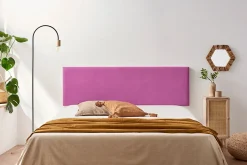 Moonia Tête de Lit Tapisée NOVA Aqualine 160x50x5 cm - Fuchsia -
