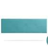 Moonia Tête de Lit Tapisée NOVA Aqualine 100x50x5 cm - Turquoise - Clearance