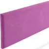 Moonia Tête de Lit Tapisée NOVA Aqualine 100x50x5 cm - Fuchsia - Hot